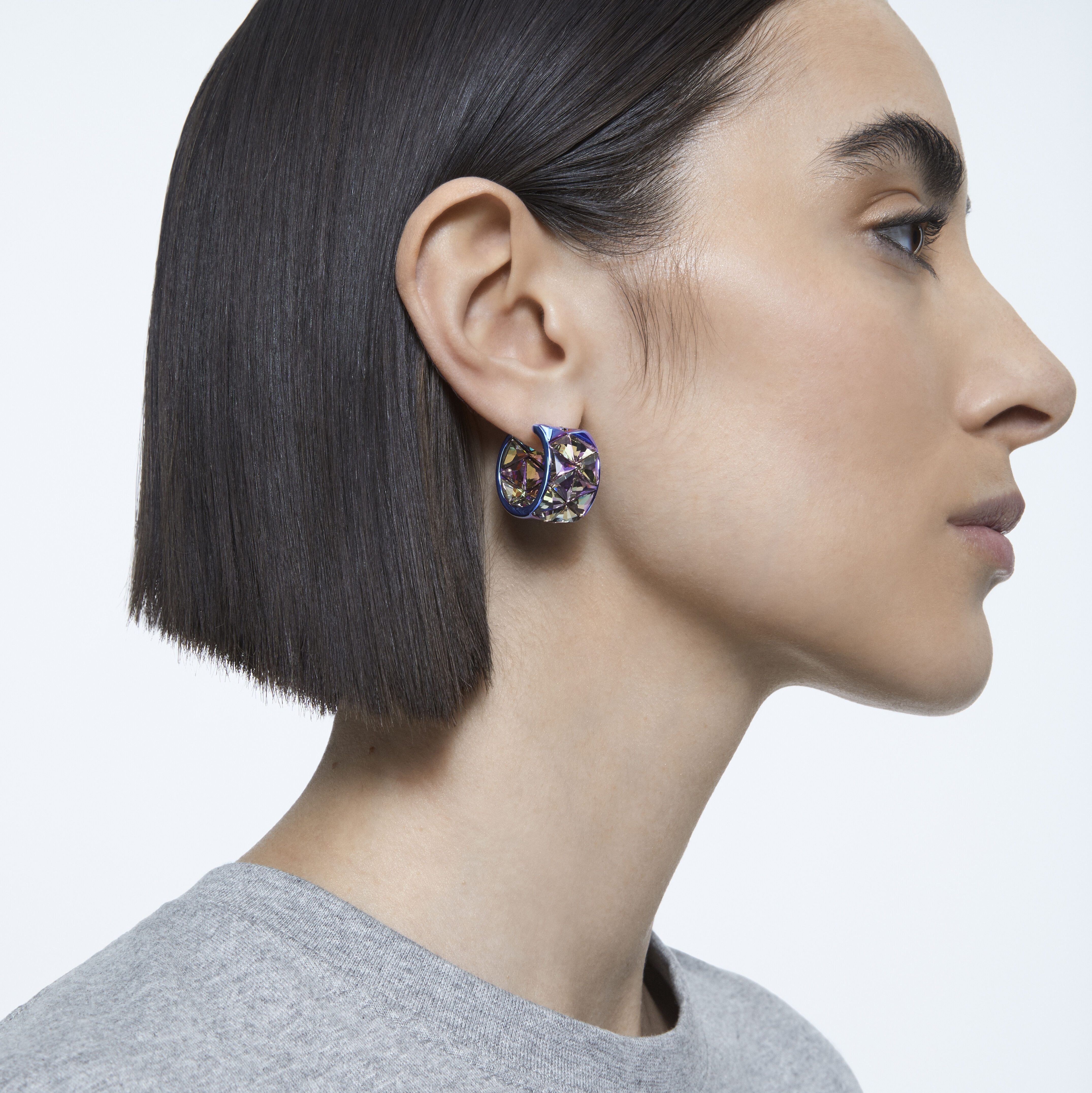 Buy Swarovski Curiosa earrings Blue